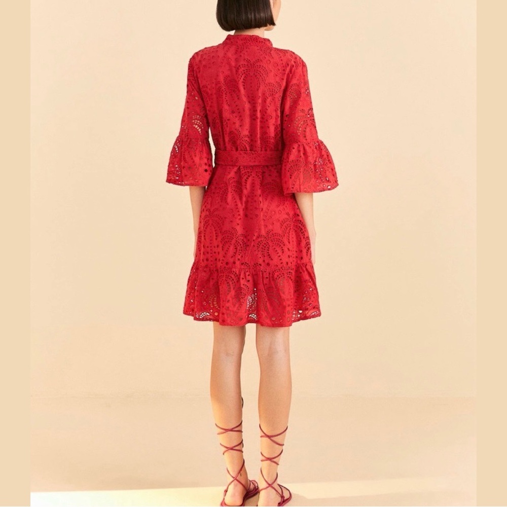FARM Rio Red Mini Dress - Picture 14 of 14